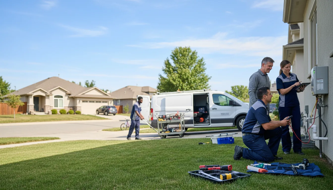 Tankless water heater service in Butterfield, MN